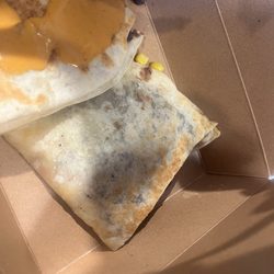 Naked Lunch - Vegan southwest bean quesadilla