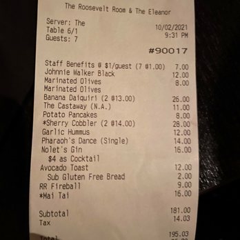The Roosevelt Room - Reasonably priced - Cocktail Bars Near Me - Austin, Texas