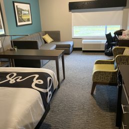Nice hotel room.