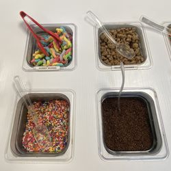 Toppings available
