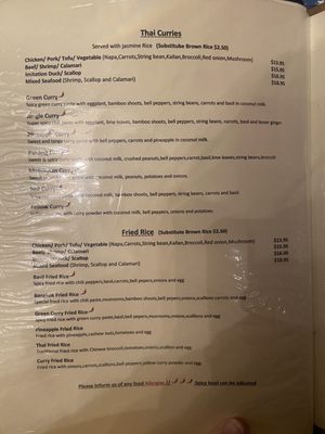 Menu photo 3 Thai 101 Bayside, NY