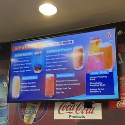 Refreshers and smoothies
