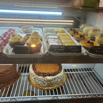 Rustika Cafe and Bakery - CAKES...look to your right and notice the creme brulee. - Bakeries Near Me - League City, Texas
