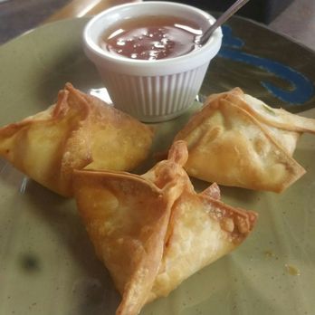 The Blue Rat Thai kitchen - Crab and Cheese Rangoon - Thai Near Me - Garland, Texas The Blue Rat Thai kitchen - Crab and Cheese Rangoon - Thai Near Me - Garland, Texas