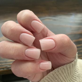 Hailey's Nails - Gel. Color: Bubble Bath - Nail Salons Near Me - Monrovia, California