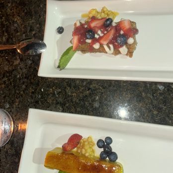 The Plot - mango crème brûlée and plot cake - Vegan Near Me - Costa Mesa, California The Plot - mango crème brûlée and plot cake - Vegan Near Me - Costa Mesa, California