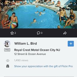 Tahiti Inn - Pool circa 1960