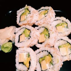 Sake Bar Nippon - California roll. The sushi menu is v.limited and what they do have is o.k.