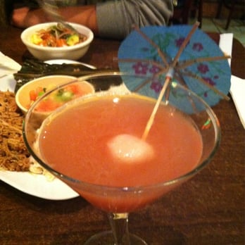 Hukilau - $7.50 guava martini - Hawaiian Near Me - San Jose, California