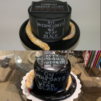 Kingdom Bakery - What I ordered vs. what I received for $90.  This is a very small cake, btw. - Bakeries Near Me - Katy, Texas