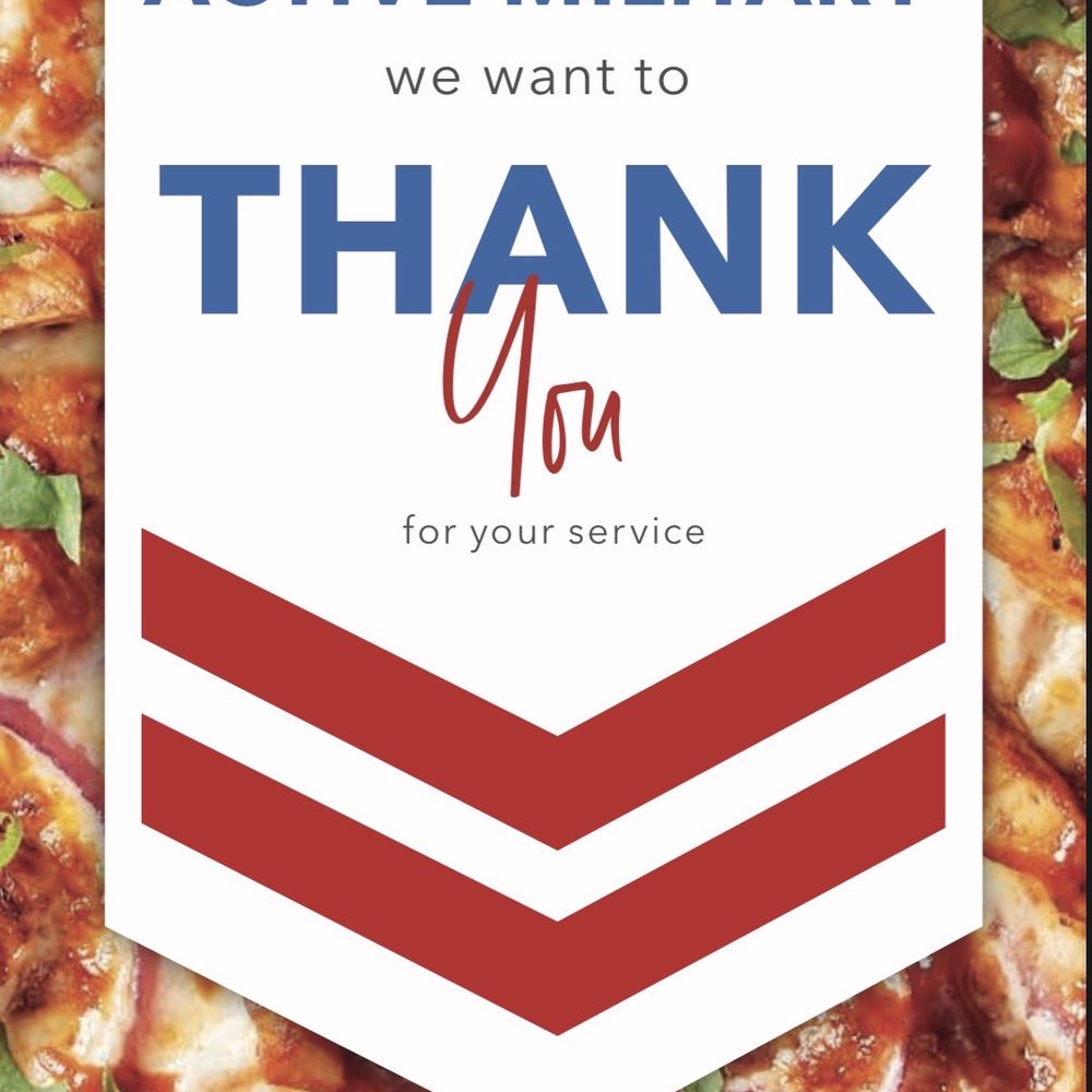 California Pizza Kitchen - Veterans offer - Pizza Near Me - Annapolis, Maryland