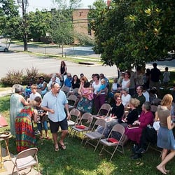 Christ Crossman United Methodist Church - Outdoor summer worship