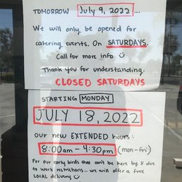 Sign from 7/11 in the afternoon.