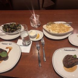 Filet Mignon* Brussels Sprouts Mac And Cheese Filet Mignon* Brussels Sprouts Mac And Cheese
