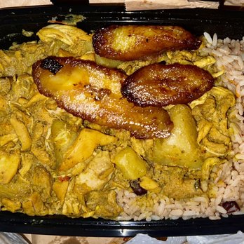 Boom J's Cuisine - Curry Chicken with Rice & Peas - Caribbean Near Me - Montreal, Quebec Boom J's Cuisine - Curry Chicken with Rice & Peas - Caribbean Near Me - Montreal, Quebec