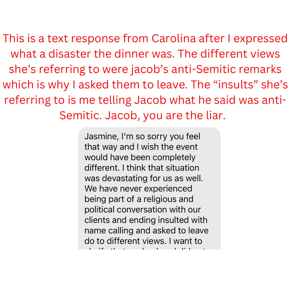 Proof. I only wish I had a picture of the table set up and recorded jacobs ranting. Proof. I only wish I had a picture of the table set up and recorded jacobs ranting.