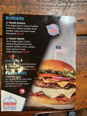 Trump Burger MAGA of Flatonia by null