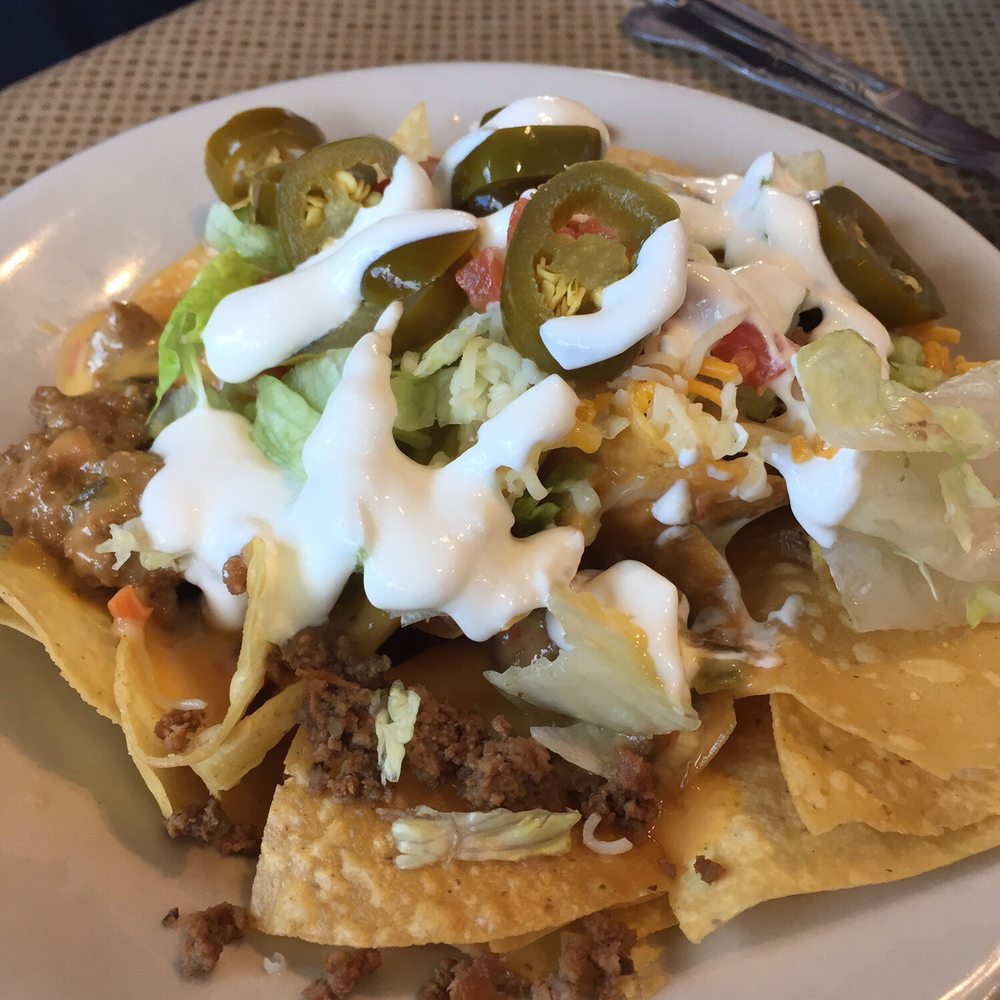 Villa Grande Mexican Restaurant - Nachos with ground beef. Yum! - Tex-Mex Near Me - Gainesville, Texas Villa Grande Mexican Restaurant - Nachos with ground beef. Yum! - Tex-Mex Near Me - Gainesville, Texas