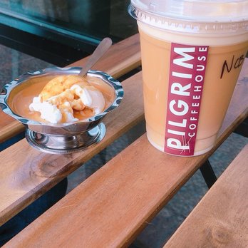 Pilgrim Coffeehouse - L: Affogato R: Nitro cold Brew - Coffee Roasteries Near Me - Seattle, Washington Pilgrim Coffeehouse - L: Affogato R: Nitro cold Brew - Coffee Roasteries Near Me - Seattle, Washington