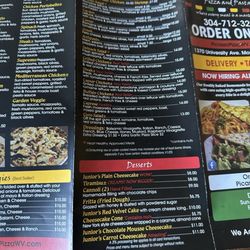 Picasso Pizza & Pasta - Menu