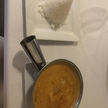 Siam Thai Cuisine - Massaman chicken curry and jasmine rice teepee - Thai Near Me - Mobile, Alabama