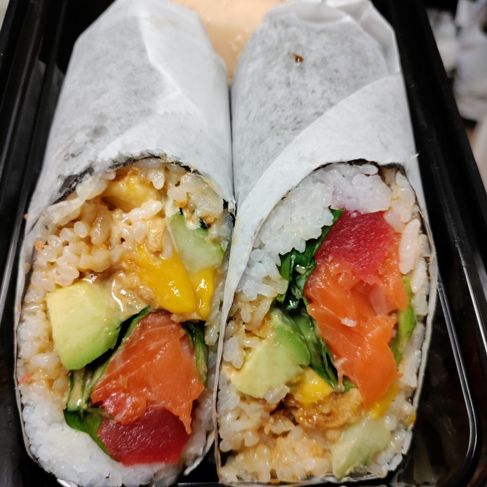 Delish Kitchen 108 Powell Blvd - King of the West Sushi-rito - Japanese Near Me - Portland, Oregon
