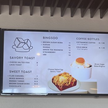 Da Vien Coffee - Menu - Desserts Near Me - Westminster, California