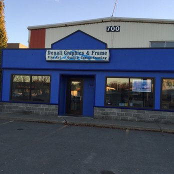 Denali Graphics & Frame - Building Front View - Framing Near Me - Anchorage, Alaska