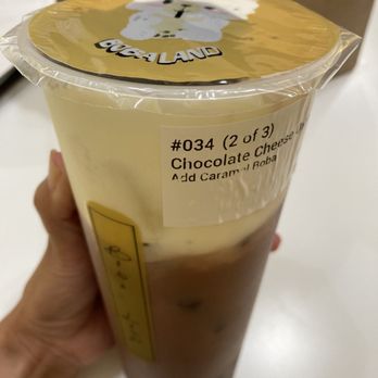 Bobaland - Chocolate Cheese & Oreo - Bubble Tea Near Me - West Covina, California Bobaland - Chocolate Cheese & Oreo - Bubble Tea Near Me - West Covina, California