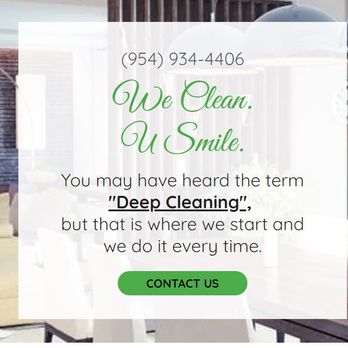 We Clean U Smile - We achieve this by offering a free in-home quote tailored to your cleaning needs. - Home Cleaning Near Me We Clean U Smile - We achieve this by offering a free in-home quote tailored to your cleaning needs. - Home Cleaning Near Me