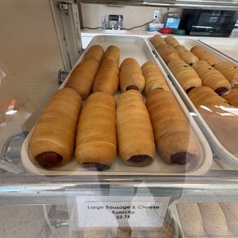 Paul's Donuts - Kolaches (available with cheese , sausage/cheese, or sausage/cheese/Jalepeño) - Desserts Near Me - Spring, Texas