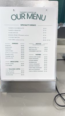 Menu photo 7 Tanner's Coffee La Mirada, CA Menu photo 7 Tanner's Coffee La Mirada, CA