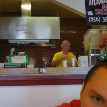 Mannino's Pizza Palace - Frank Mannino Hard At Work - Pizza Near Me - Elmer, New Jersey Mannino's Pizza Palace - Frank Mannino Hard At Work - Pizza Near Me - Elmer, New Jersey