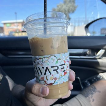 Aware Coffee - Salted caramel iced latte - Coffee & Tea Near Me - Henderson, Nevada