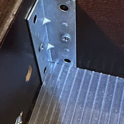 Top King - Metal plates were used to keep drawers together.