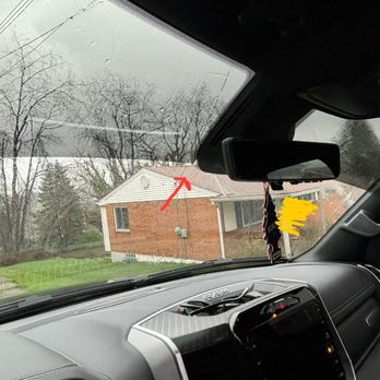 Solar Control Window Tinting - gaps, missed spots - Home Window Tinting Near Me - Monroeville, Pennsylvania