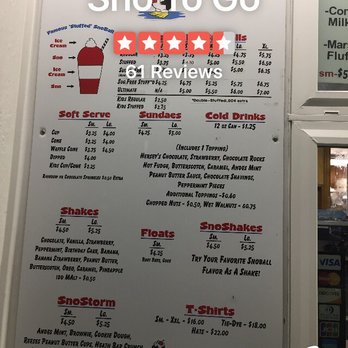 Sno To Go - Peek at the menu - Ice Cream & Frozen Yogurt Near Me - Williamsburg, Virginia Sno To Go - Peek at the menu - Ice Cream & Frozen Yogurt Near Me - Williamsburg, Virginia
