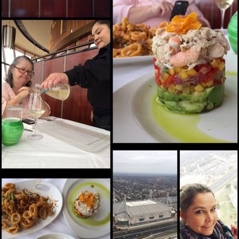 Chart House - Shrimp crab avocado mango stack $18 calamari $15 clam chowder $10 - Seafood Near Me - San Antonio, Texas