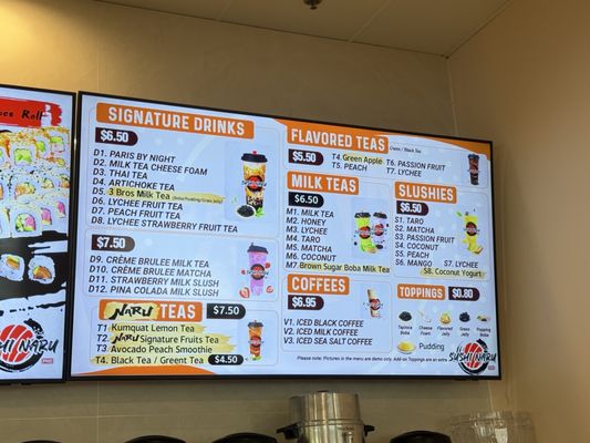 Menu photo 1 Sushi Naru Pho Charlotte, NC
