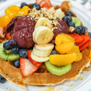 Waffle and Berry - Kireina Hana - Waffles Near Me - Honolulu, Hawaii Waffle and Berry - Kireina Hana - Waffles Near Me - Honolulu, Hawaii