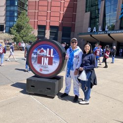 Colorado Avalanche - Pregame, outside the atrium.