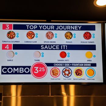 Bezoria - Cumberland - Menu (2 of 3). Top your journey and sauce it. Combos too. - Mediterranean Near Me - Atlanta, Georgia Bezoria - Cumberland - Menu (2 of 3). Top your journey and sauce it. Combos too. - Mediterranean Near Me - Atlanta, Georgia