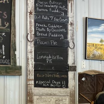 Hatchet House BBQue - Dessert menu - Barbeque Near Me - Graham, Texas