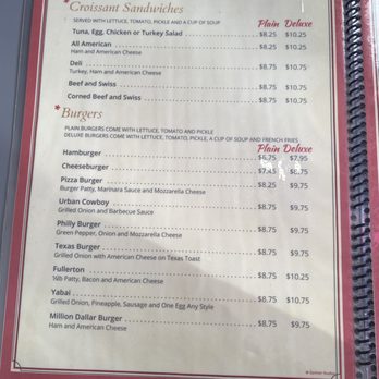 Fullerton Restaurant - Menu - Diners Near Me - Chicago, Illinois