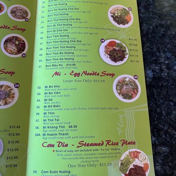 Pho Huy - Menu - Vietnamese Near Me - Houston, Texas