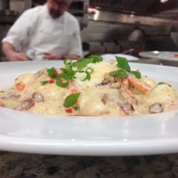 Savannah And Company - Chef Sean preparing some shrimp & grits