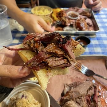 BBQ 152 - Brisket and Garlic Bread - Barbeque Near Me - Gilroy, California