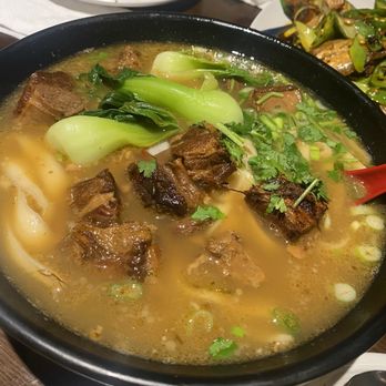 Asian Kitchen - Spare rib shaved noodles (soup) - Chinese Near Me - Durham, North Carolina