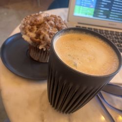 Santos Coffee - Homewood - Basil and lavender latte
