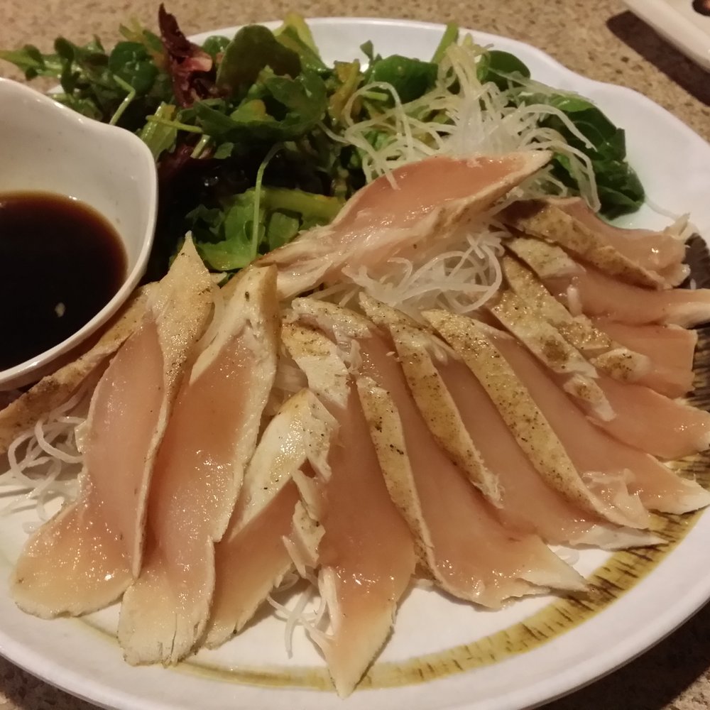 Sushi Cushi - Sear White Tuna Salad with ponzu - Japanese Near Me - Winnipeg, Manitoba Sushi Cushi - Sear White Tuna Salad with ponzu - Japanese Near Me - Winnipeg, Manitoba